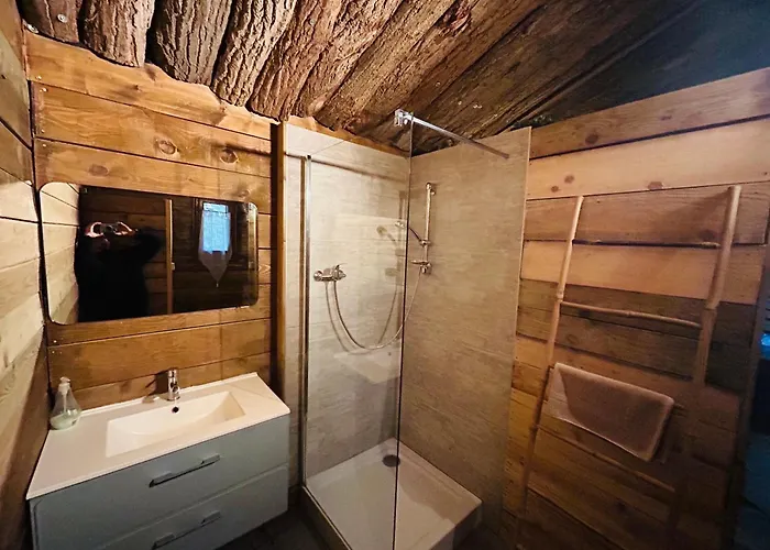 Chambre avec spa privée